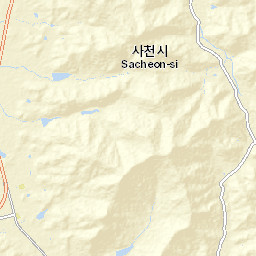 Sacheon-si Street Map