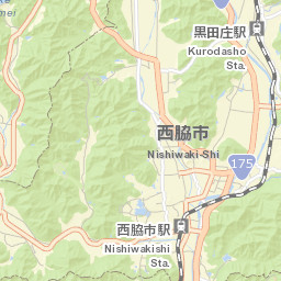 Nishiwaki-shi Street Map
