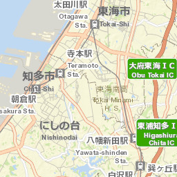 Chita-shi Street Map