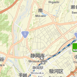 Shizuoka Street Map