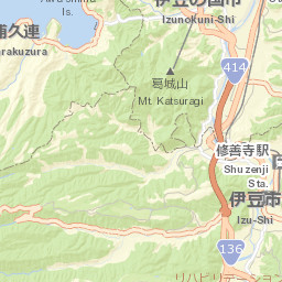 Izu Street Map