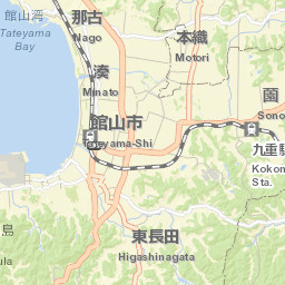 Tateyama Street Map