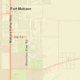 Mesquite Creek Arizona Street Map