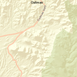 Oatman Arizona Street Map