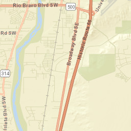 South Valley Street Map