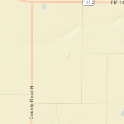 Deaf Smith County Street Map