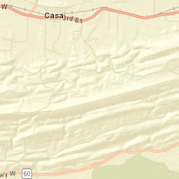 Casa Arkansas Street Map