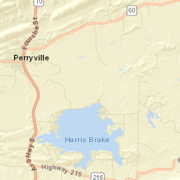 Sweet Home Arkansas Street Map