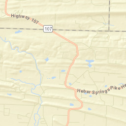 Zion Hill Arkansas Street Map