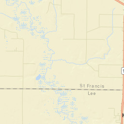 Haynes Arkansas Street Map
