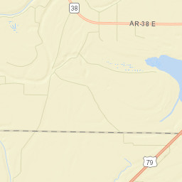 Winona Arkansas Street Map