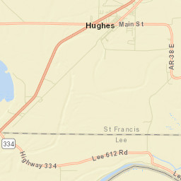 Shannondale Arkansas Street Map