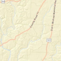 Kingtown Alabama Street Map