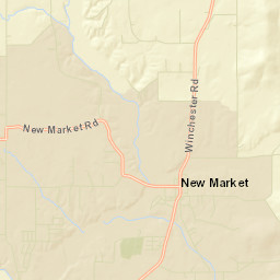 Mint Spring Alabama Street Map