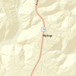 Hytop Alabama Street Map