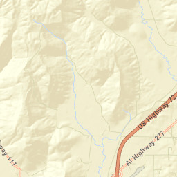 Coopers Mill Alabama Street Map