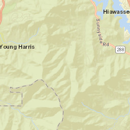 Young Harris Street Map