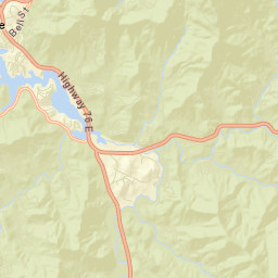 Towns County Street Map