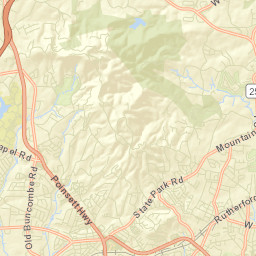 Greenville County Street Map