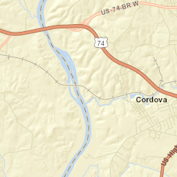 901 U.S. 74 Business, Rockingham, NC Street Map