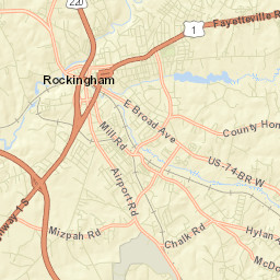 East Rockingham Street Map