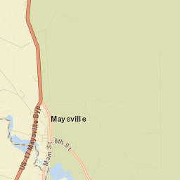 Maysville Street Map