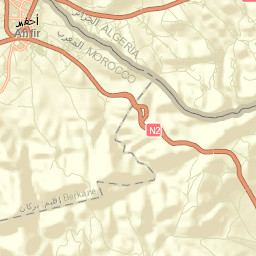 Ahfir Street Map