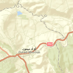 Ouled Mimoun Street Map