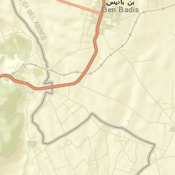 Ben Badis Sid Bel Abbés Street Map