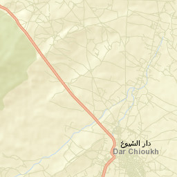 Dar Chioukh Street Map