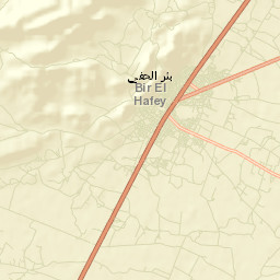 Bir el Hafey Street Map