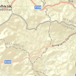 Kórnos Street Map