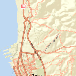 Tartouss Street Map