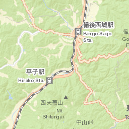Shōbara-shi Street Map