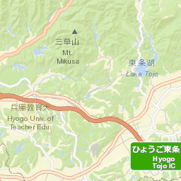 Katō Shi Street Map