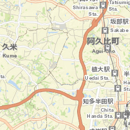 Tokoname-shi Street Map