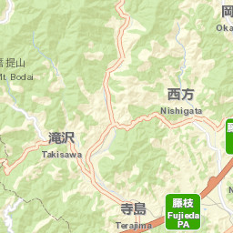 Fujieda Shi Street Map