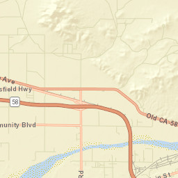 Hutt California Street Map