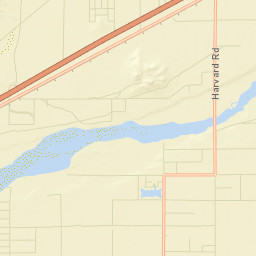 Harvard California Street Map