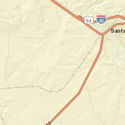 Santa Rosa Street Map