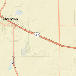 Clarendon Street Map