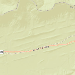 Morgan Springs Arkansas Street Map