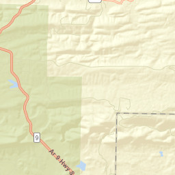 Thornburg Arkansas Street Map