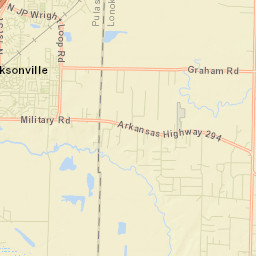 South Bend Arkansas Street Map