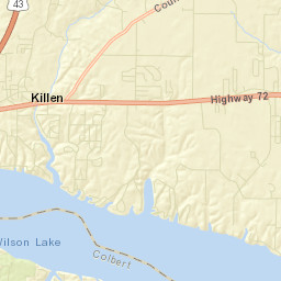 Center Star Alabama Street Map