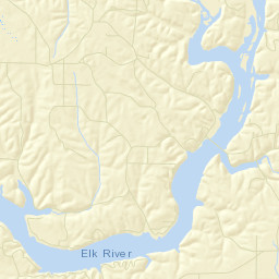 Elk Estates Alabama Street Map