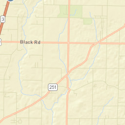 Oakdale Acres Alabama Street Map