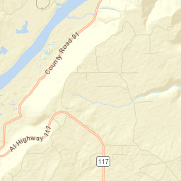 Cameronsville Alabama Street Map