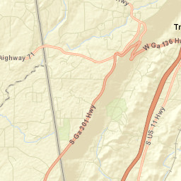 Floral Crest Alabama Street Map