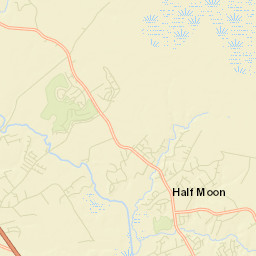 Half Moon Street Map